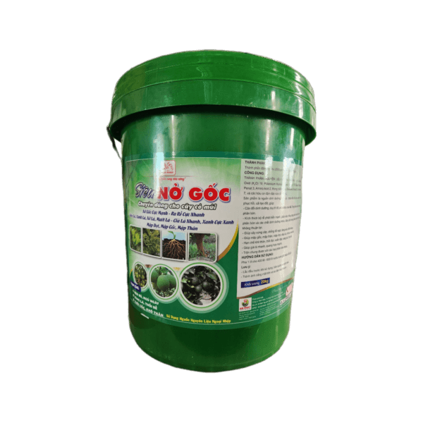 Xô SIÊU NỞ GỐC 20kg - giải pháp toàn diện cho đất, giúp mập gốc, dày lá và quang hợp mạnh mẽ