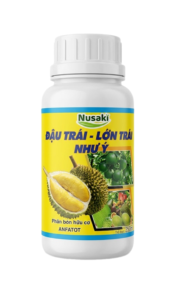 Phân Bón Hữu Cơ Nusaki – Đậu Trái, Lớn Trái Như Ý Cho Cây Trồng