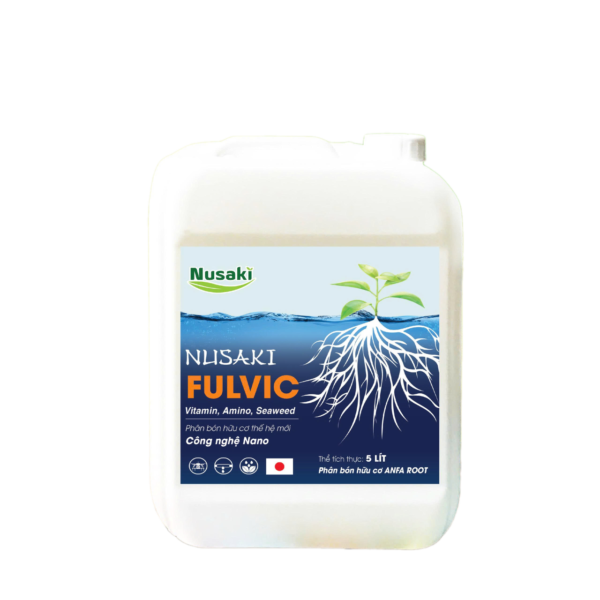 Phân Bón Hữu Cơ Nusaki Fulvic – Giải Pháp Dinh Dưỡng Toàn Diện Cho Cây Trồng