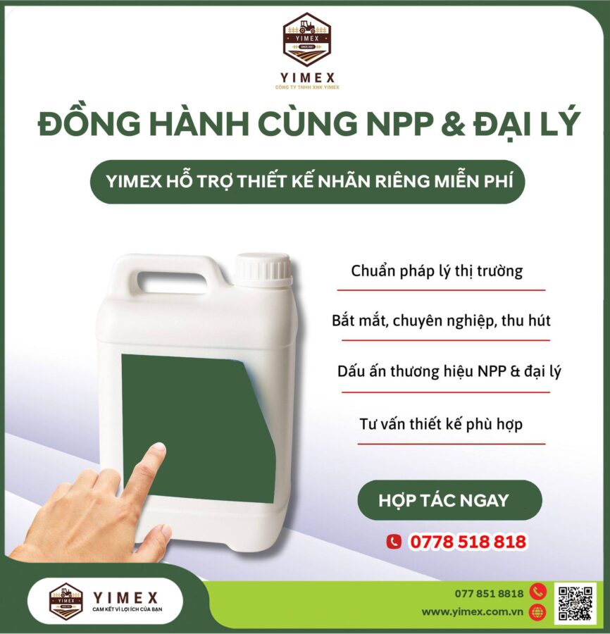 Gia công phân bón theo yêu cầu tại YIMEX