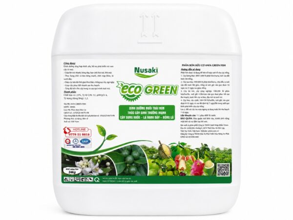 ECO GREEN – Dinh Dưỡng Nuôi Trái Non, Thúc Cây Sinh Trưởng Mạnh