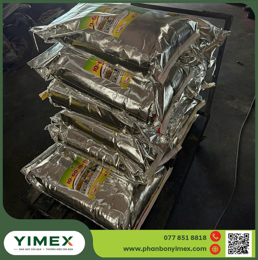 Các dòng phân trung vi lượng canxi bo kẽm magie gia công nhãn riêng tại Yimex