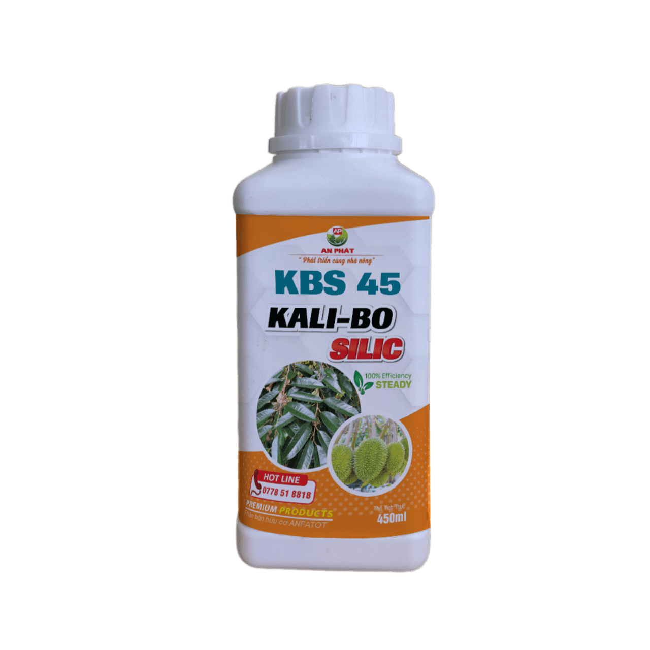 KBS45 Kali-Bo Silic - bổ sung kali hỗ trợ cà phê vào nhân chắc nặng