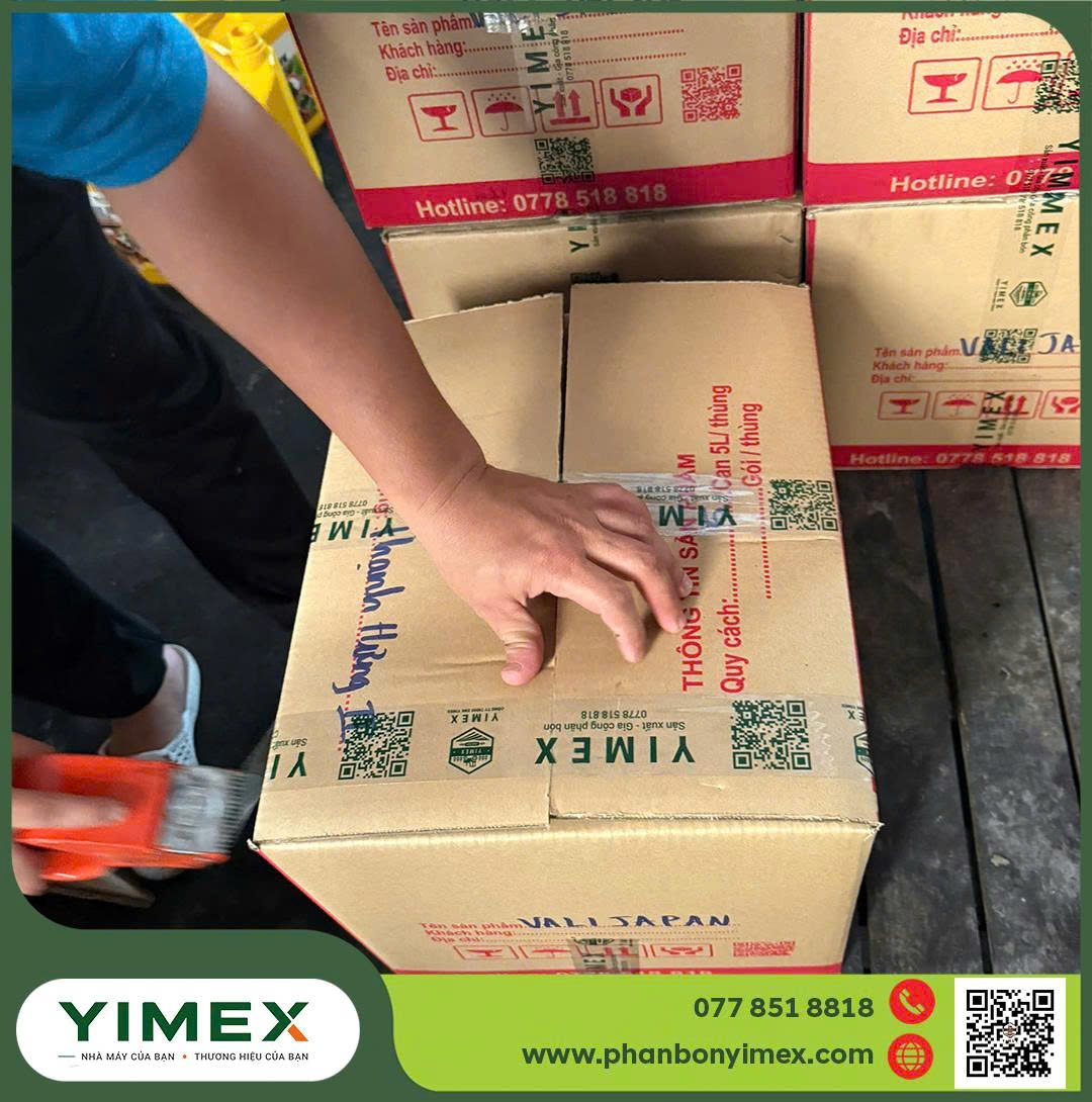 Quy trình gia công phân bón 5 bước tại nhà máy Yimex
