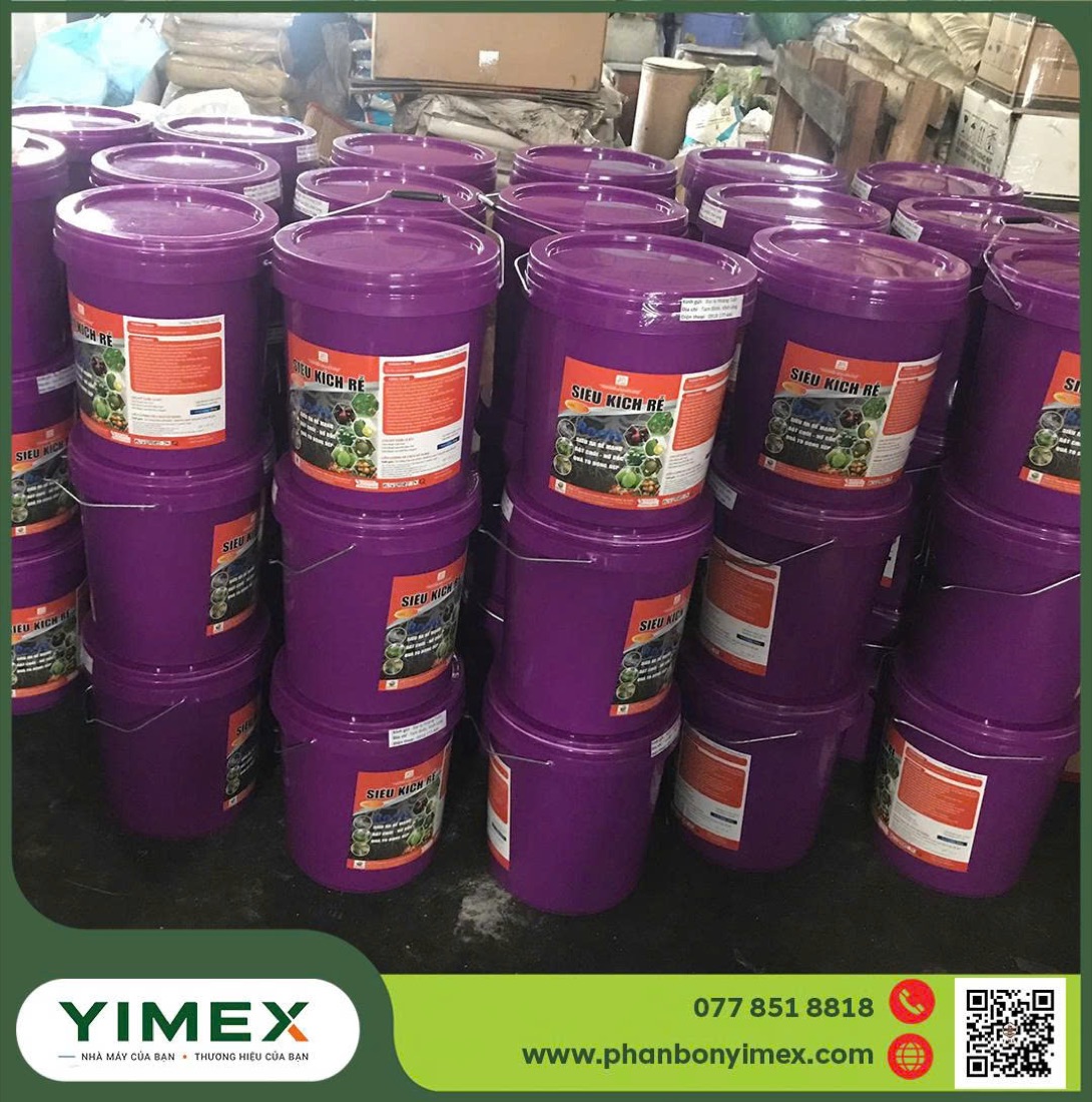 Sản phẩm phân bón do nhà máy Yimex gia công