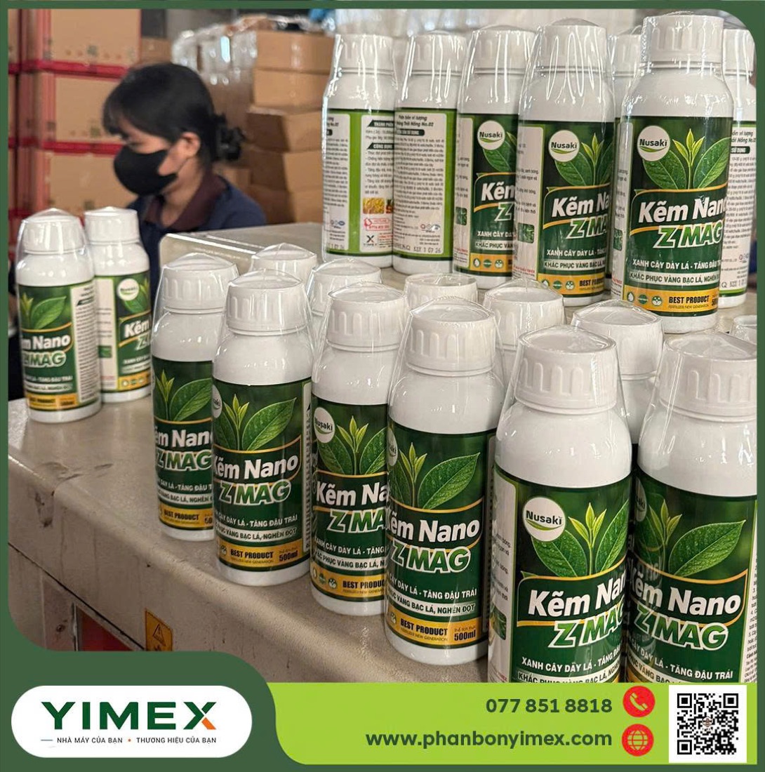 Sản phẩm phân bón do nhà máy Yimex gia công