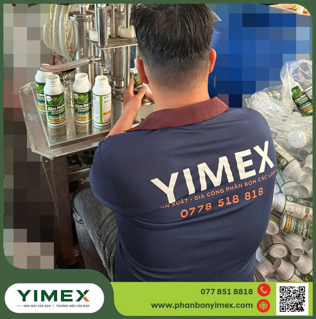 Sản phẩm phân bón do nhà máy Yimex gia công
