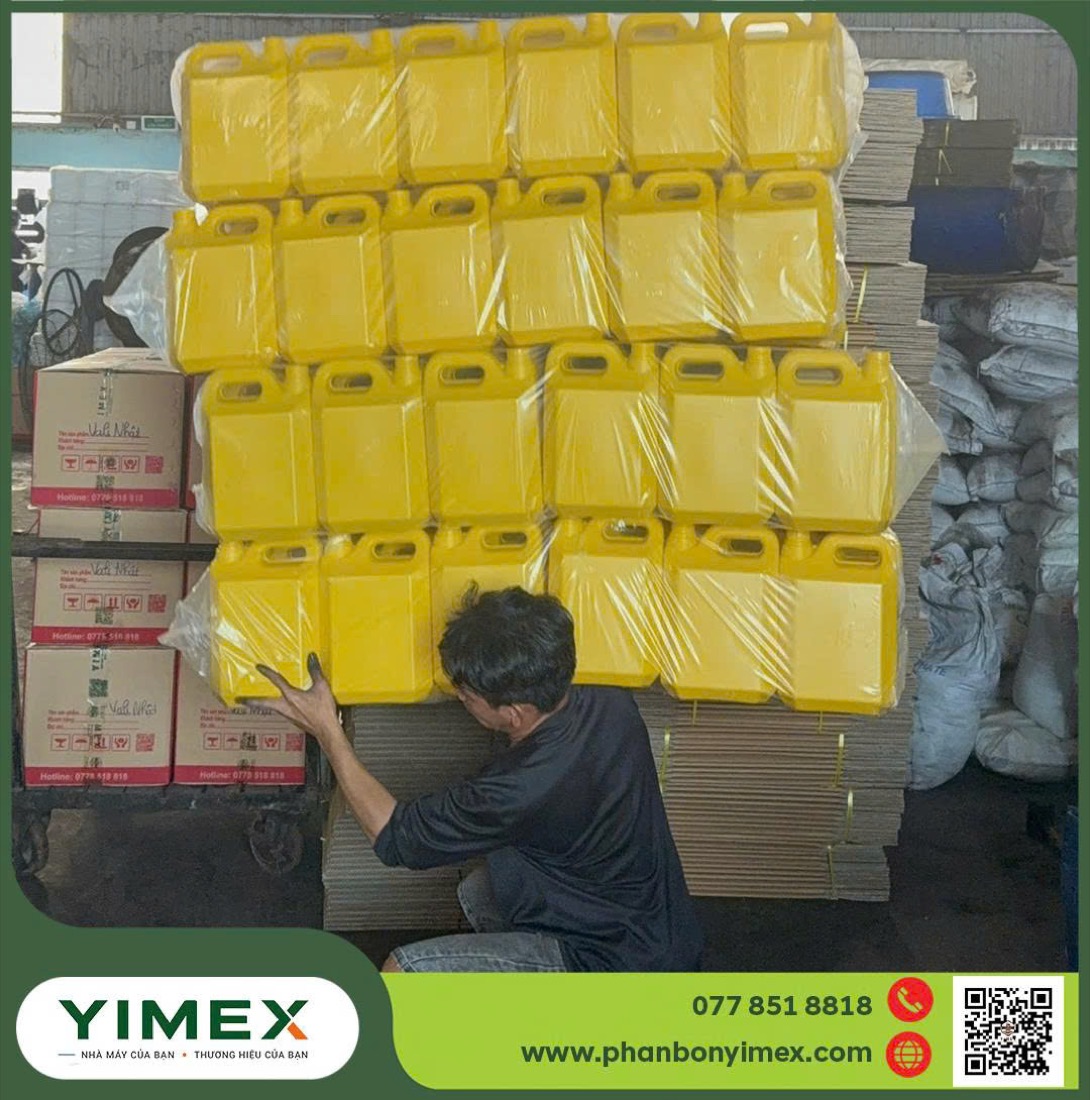 Sản phẩm phân bón do nhà máy Yimex gia công