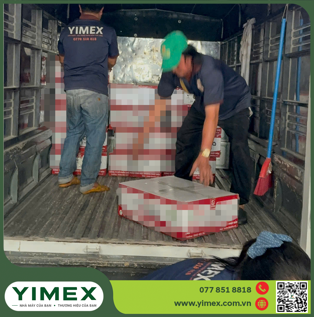 Xe tải chở phân bón Yimex giao sỉ cho đại lý các tỉnh — nguồn hàng tận gốc