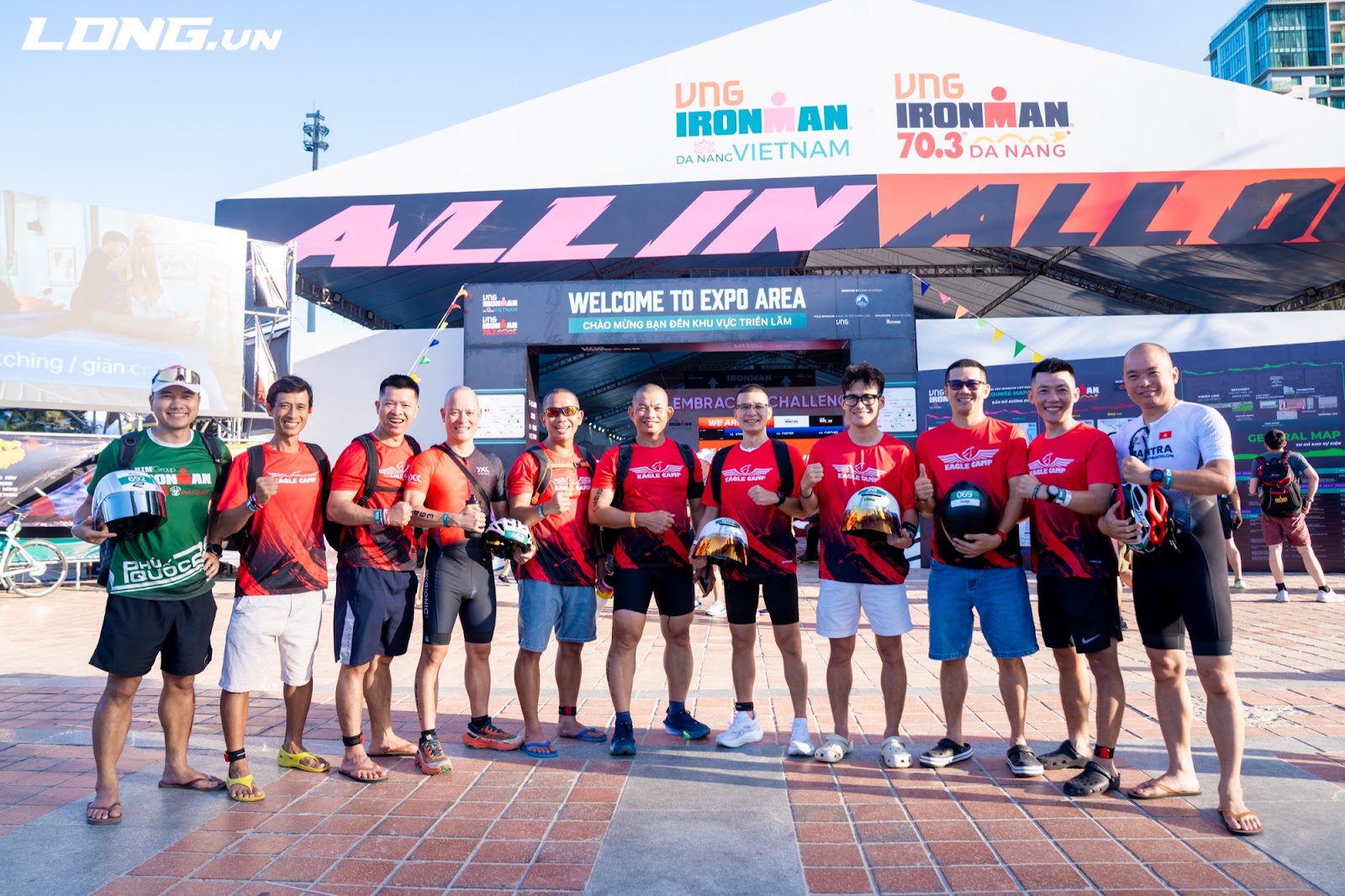 Khu vực xuất phát giải Ironman Đà Nẵng 2026