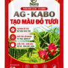 Gói phân bón tạo màu đỏ tươi AG-KABO Nora 50 gram cho thanh long