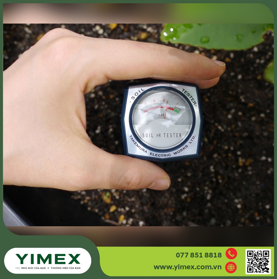 Máy đo pH đất cầm tay đo pH đất trồng sầu riêng ngay tại vườn